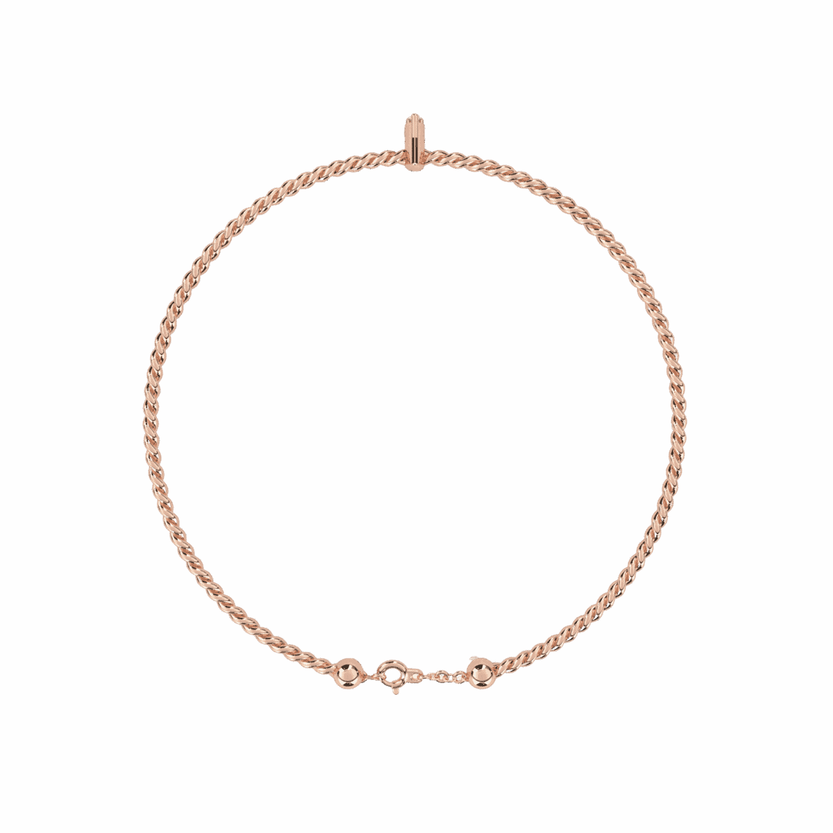 0.01 Carat Marquise Line Diamond Chain Bracelet  Image 9