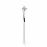 1.25 Carat Open Cuff Pear Diamond Bracelet - Image 3