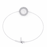 0.15 Carat Infinity Circle Diamond Bracelet - Image 3