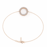 0.15 Carat Infinity Circle Diamond Bracelet - Image 11