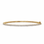 2 Carat Round Diamond Tennis Bracelet - Image 5