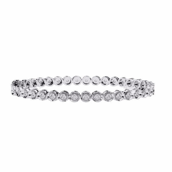 0.6 Carat Round Diamond Flexi Bangle
