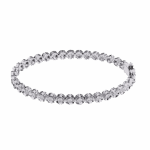 0.6 Carat Round Diamond Flexi Bangle - Image 3