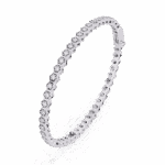 2 Carat Hexa Round Diamond Tennis Bracelet - Image 3