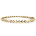 1 Carat Drop Round Diamond Tennis Bracelet - Image 4