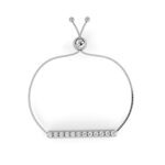 0.4 Carat Linear Bar Diamond Bracelet