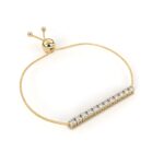 0.4 Carat Linear Bar Diamond Bracelet - Image 5