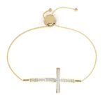 0.3 Carat Diamond Cross Bracelet - Image 5