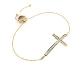 0.3 Carat Diamond Cross Bracelet - Image 7