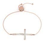 0.3 Carat Diamond Cross Bracelet - Image 9