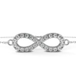 0.4 Carat Infinity Diamond Bracelet - Image 2