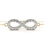 0.4 Carat Infinity Diamond Bracelet - Image 6