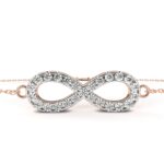 0.4 Carat Infinity Diamond Bracelet - Image 10