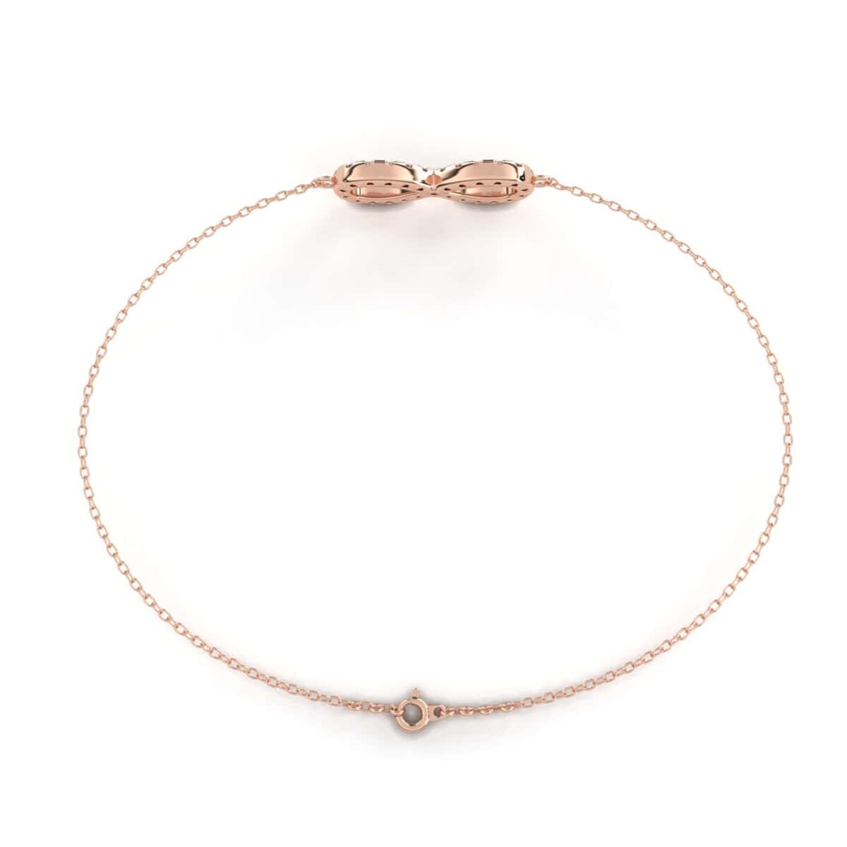 0.4 Carat Infinity Diamond Bracelet  Image 11