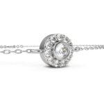 0.2 Carat Round Cluster Diamond Bracelet - Image 2
