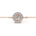 0.2 Carat Round Cluster Diamond Bracelet - Image 12
