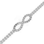 0.4 Carat Infinity Loop Diamond Bracelet - Image 2