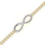 0.4 Carat Infinity Loop Diamond Bracelet - Image 5