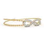 0.4 Carat Infinity Loop Diamond Bracelet - Image 6