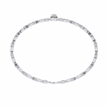 0.8 Carat Petal Line Diamond Bracelet - Image 3