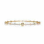 0.8 Carat Petal Line Diamond Bracelet - Image 5