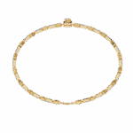 0.8 Carat Petal Line Diamond Bracelet - Image 7