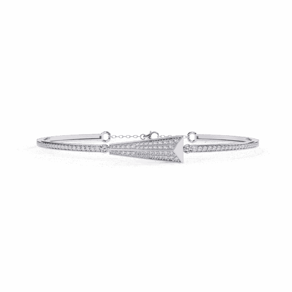 0.6 Carat Arrow Line Diamond Bangle