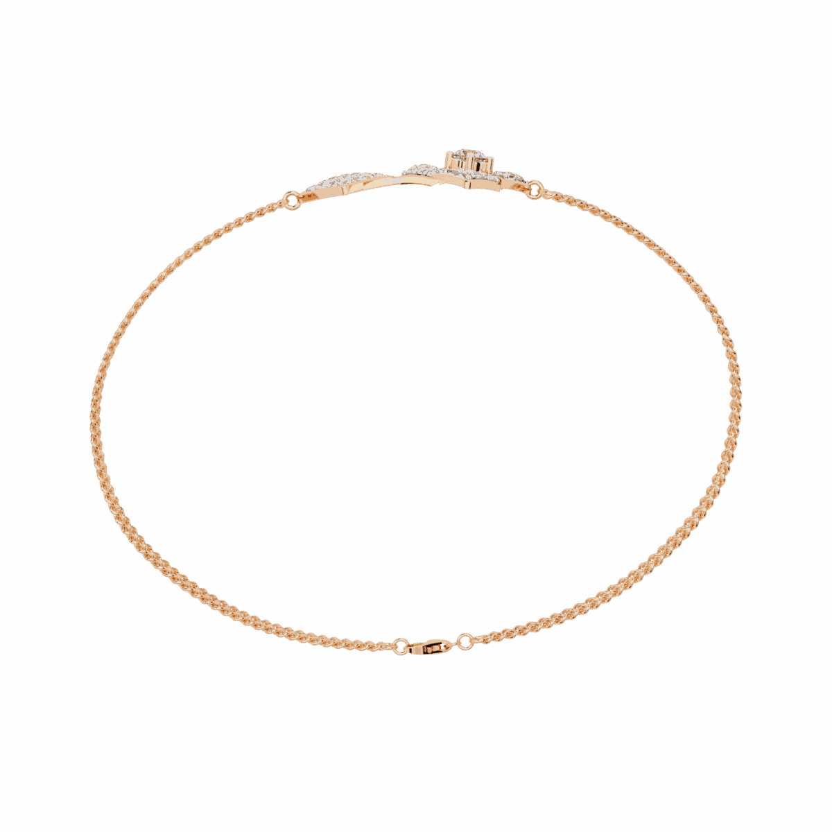 0.5 Carat Twin Kite Diamond Bracelet  Image 11