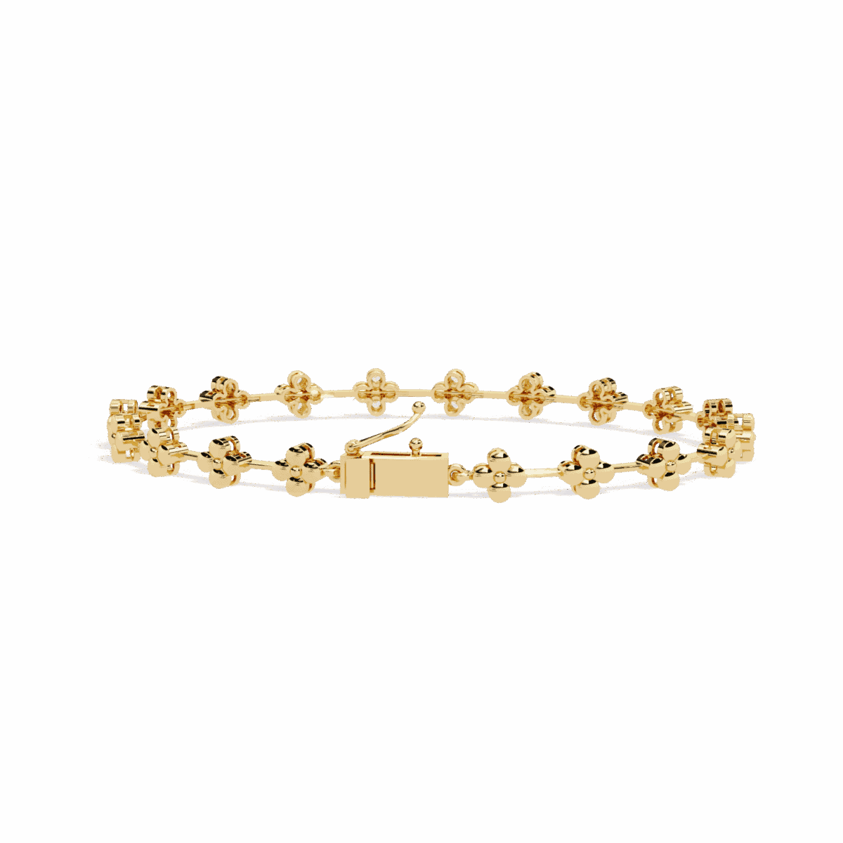 0.2 Carat Delicate Round Diamond Tennis Bracelet  Image 10