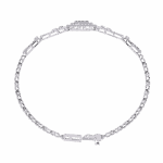 1 Carat Baguette Cluster Diamond Bracelet - Image 4