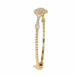 1 Carat Baguette Cluster Diamond Bracelet - Image 8