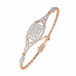 1 Carat Baguette Cluster Diamond Bracelet - Image 12