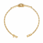 0.5 Carat Round Cluster Diamond Bracelet - Image 9