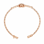 0.5 Carat Round Cluster Diamond Bracelet - Image 14