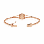 0.5 Carat Round Cluster Diamond Bracelet - Image 15