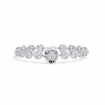 2.25 Carat Graduated Round Diamond Bracelet