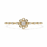 2 Carat Floral Bloom Diamond Bracelet - Image 5