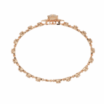 2 Carat Floral Bloom Diamond Bracelet - Image 11