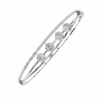 2.25 Carat Four Stone Diamond Bangle - Image 2