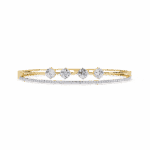 2.25 Carat Four Stone Diamond Bangle - Image 6