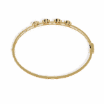 2.25 Carat Four Stone Diamond Bangle - Image 9