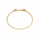 1.25 Carat Twin Heart Halo Diamond Cuff - Image 9