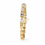 13.75 Carat Multi-Cut Diamond Tennis Bracelet - Image 8