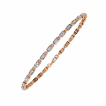 0.5 Carat Dual Line Diamond Tennis Bracelet - Image 11