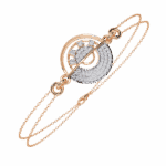 0.4 Carat Halo Orbit Diamond Bracelet - Image 12