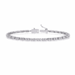 2.25 Carat Round Diamond Tennis Bracelet