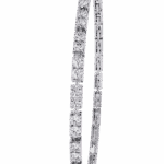 2.25 Carat Round Diamond Tennis Bracelet - Image 2