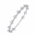 0.9 Carat Mini Floral Diamond Bracelet - Image 3