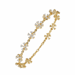 0.9 Carat Mini Floral Diamond Bracelet - Image 8