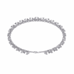 1.5 Carat Floral Round Diamond Tennis Bracelet - Image 3